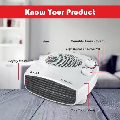 Baltra BTH122 Feather Quartz Room Heater Baltra BTH122 Feather Quartz Room Heater